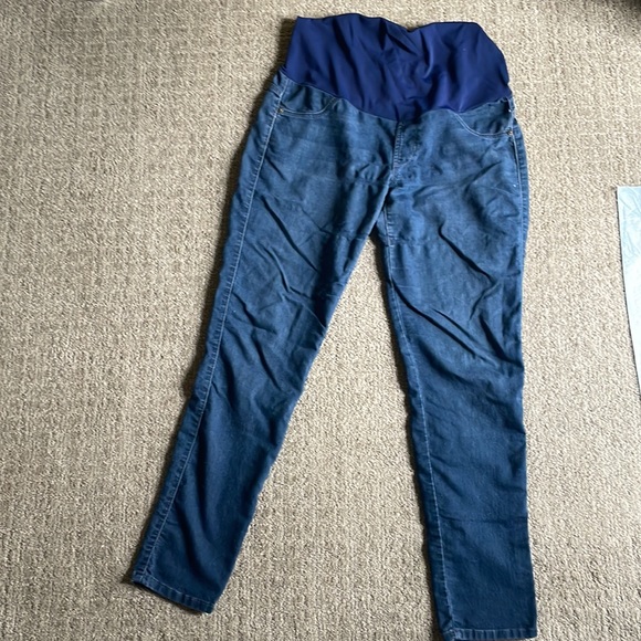 Dark skinny maternity jeans - Picture 3 of 4